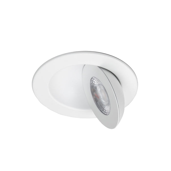 WAC R6ERAR-W9CS Lotos 6" Fire Rated Adjustable Canless Downlight, CCT Selectable