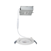 WAC R6ERAR Lotos 6" LED Adjustable Canless Downlight with 5CCT Selectable