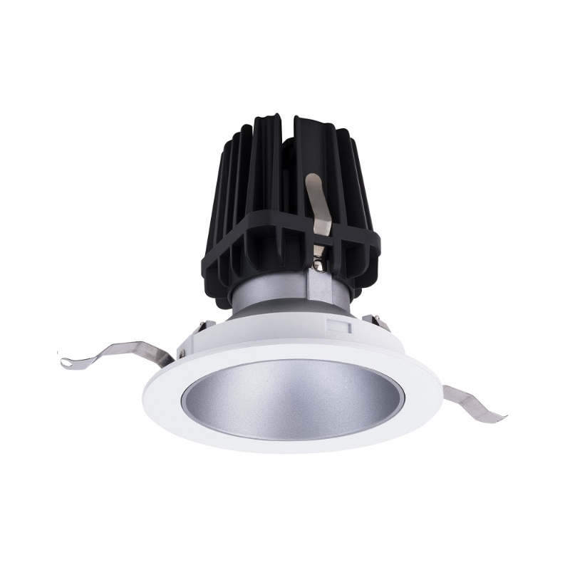 WAC R4FRDT-940 4" Round Downlight Trimmed, 4000K - Haze/White