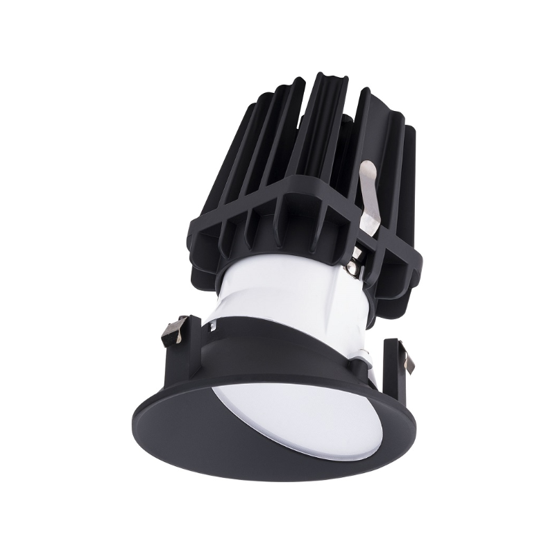 WAC R4FRWL-940 4" Round Wall Wash Trimless, 4000K - Black