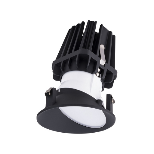 WAC R4FRWL-940 4" Round Wall Wash Trimless, 4000K - Black