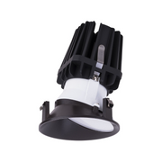WAC R4FRWL-940 4" Round Wall Wash Trimless, 4000K - Dark Bronze