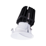 WAC R4FRWL-940 4" Round Wall Wash Trimless, 4000K - White