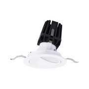 WAC R4FRWT-940 4" Round Wall Wash Trimmed, 4000K - White