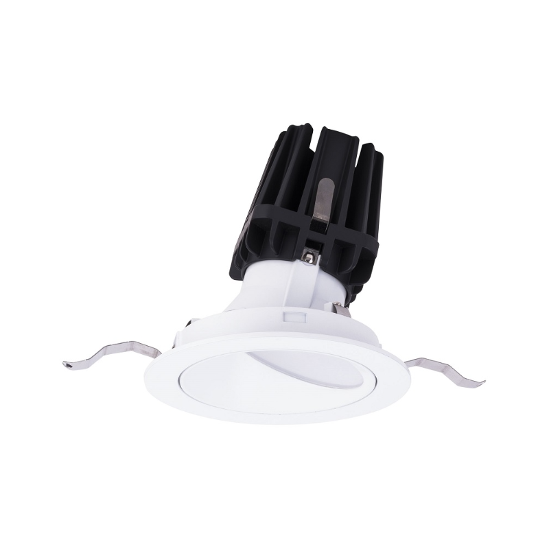 WAC R4FRWT-940 4" Round Wall Wash Trimmed, 4000K - White