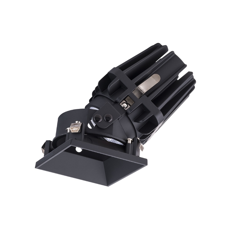 WAC R4FSAL-940 4" Square Adjustable Trimless, 4000K - Black