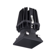 WAC R4FSDL-940 4" Square Downlight Trimless, 4000K - Black