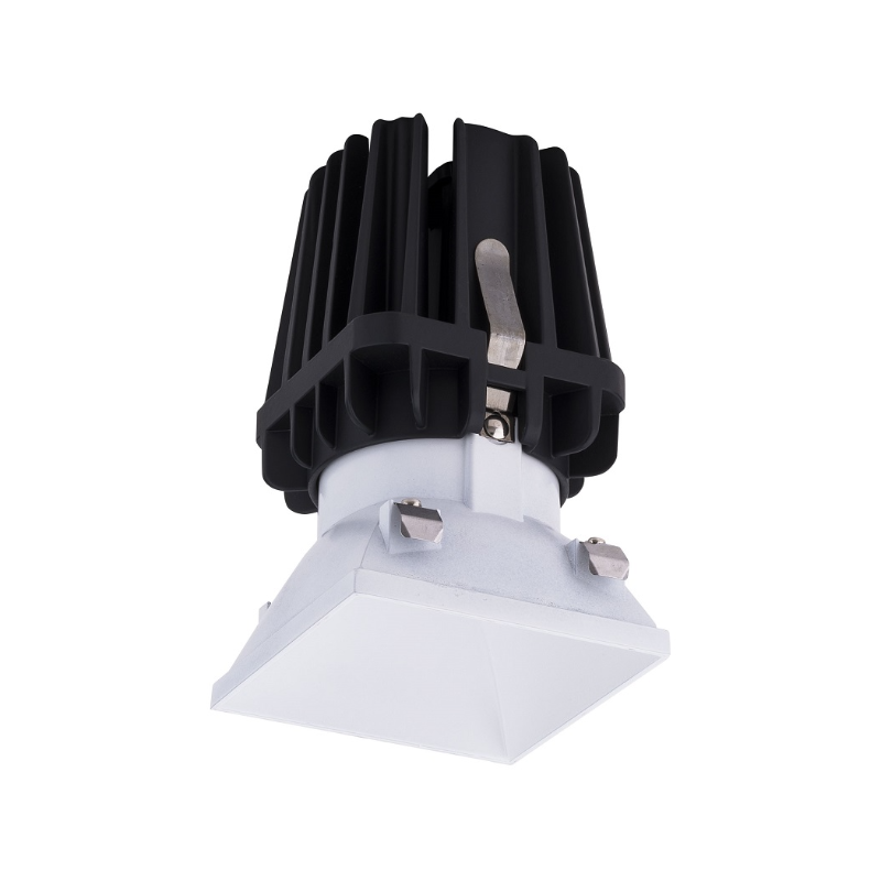 WAC R4FSDL-940 4" Square Downlight Trimless, 4000K - White