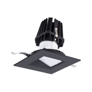 WAC R4FSWT-940 4" Square Wall Wash Trimmed, 4000K - Black