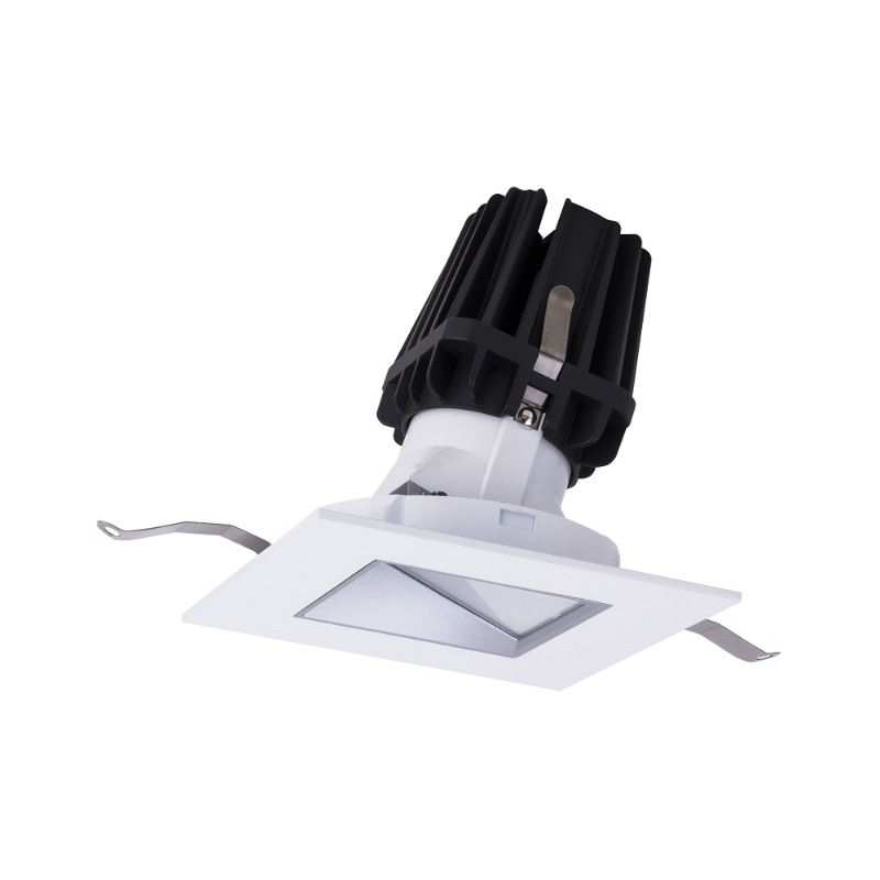 WAC R4FSWT-940 4" Square Wall Wash Trimmed, 4000K - Haze/White