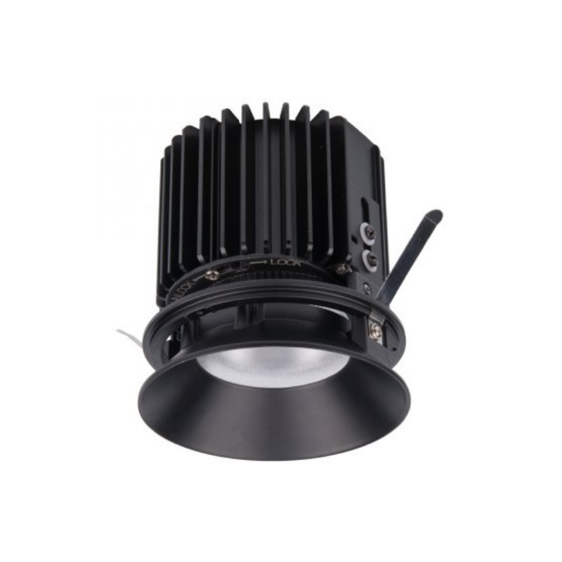 WAC R4RD1L Volta 4.5" Round LED Shallow Regressed Trimless - Black