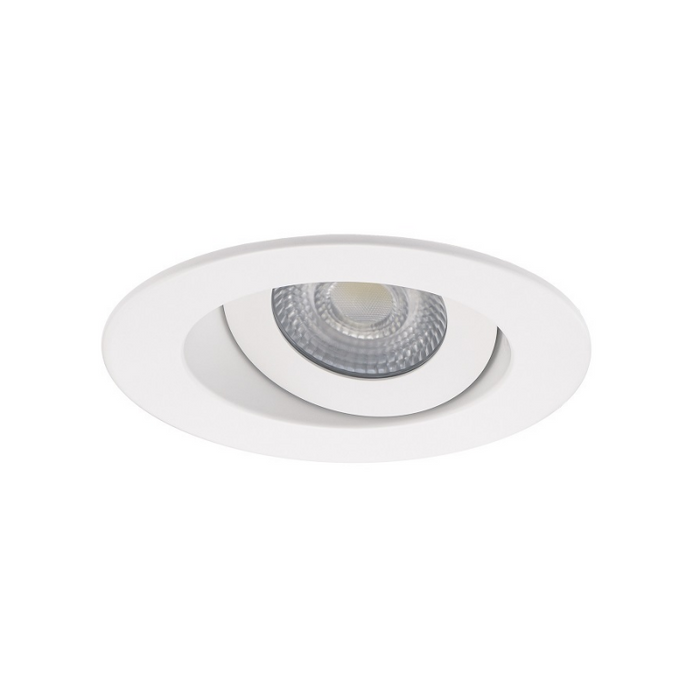 WAC R6DRAK Lotos R 13W 6" Round LED Retrofit Adjustable Downlight, 5CCT - White