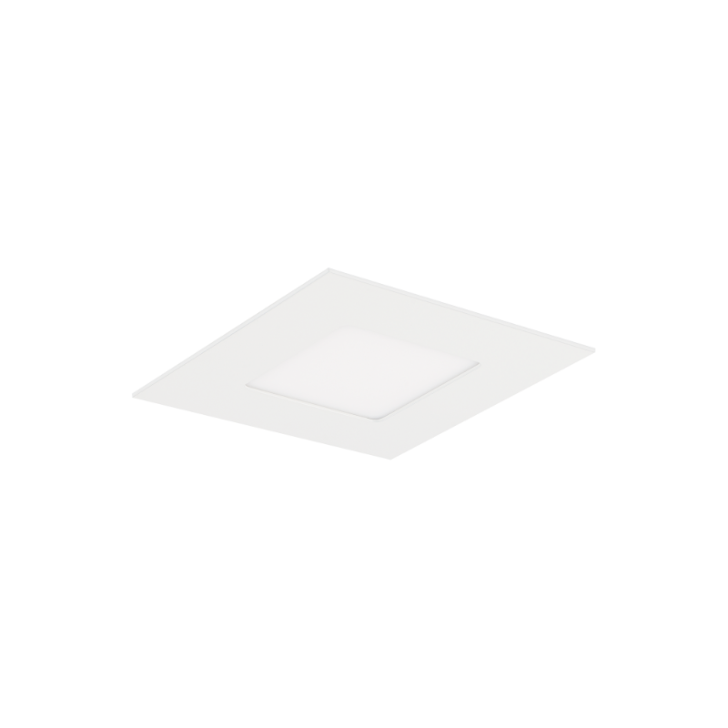 WAC R4ESDR Lotos 4" Square LED Downlight, CCT Selectable