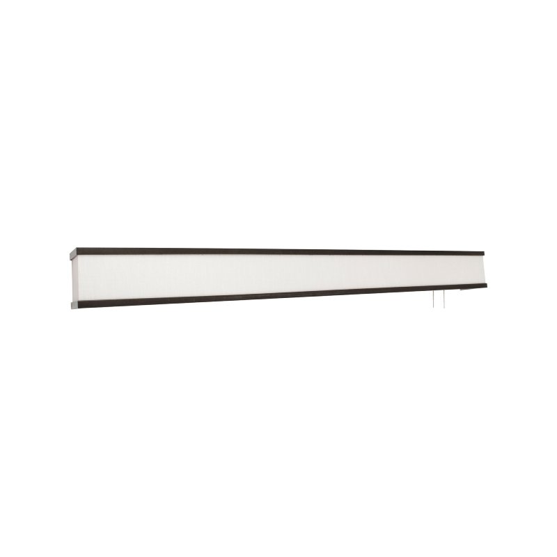 AFX RAB38 Randolph 38" LED Overbed Wall Light - Oil-Rubbed Bronze / Linen White