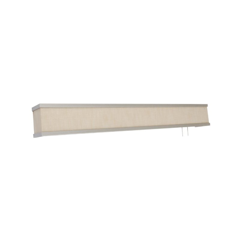 AFX RAB38 Randolph 38" LED Overbed Wall Light - Satin Nickel / Jute