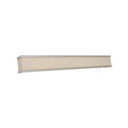 AFX RAB50 Randolph 50" LED Overbed Wall Light - Satin Nickel / Jute