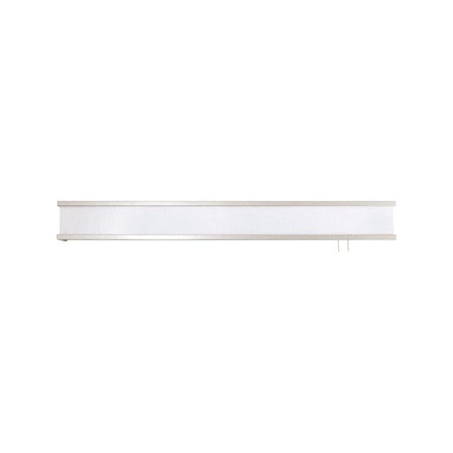 AFX RAB50 Randolph 50" LED Overbed Wall Light - Satin Nickel / Linen White