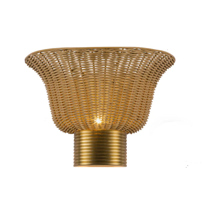 Alora Mood WV667014 Rancho 1-lt 14" LED Wall/Vanity Light - Brushed Gold