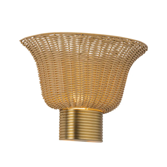 Alora Mood WV667014 Rancho 1-lt 14" LED Wall/Vanity Light - Brushed Gold