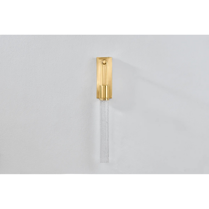 Hudson Valley 2420 Raynham 1-lt 20" Tall LED Wall Sconce - Aged Brass
