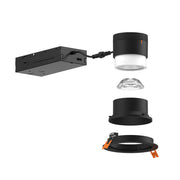Dals RC06-CC Versa 6" Modular Recessed Downlight, 5CCT Selectable, Regressed