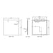 Paris Mirror Rectangle 36" x 36" LED Backlit Mirror, 3CCT Selectable