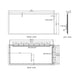 Paris Mirror Rectangle 70" x 32" LED Backlit Mirror, 3CCT Selectable