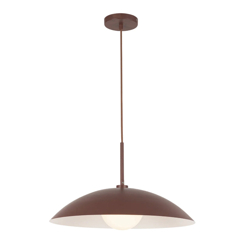 Kuzco PD56019 Regent 1-lt 19" Pendant - Burgundy