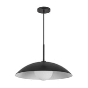 Kuzco PD56019 Regent 1-lt 19" Pendant - Black