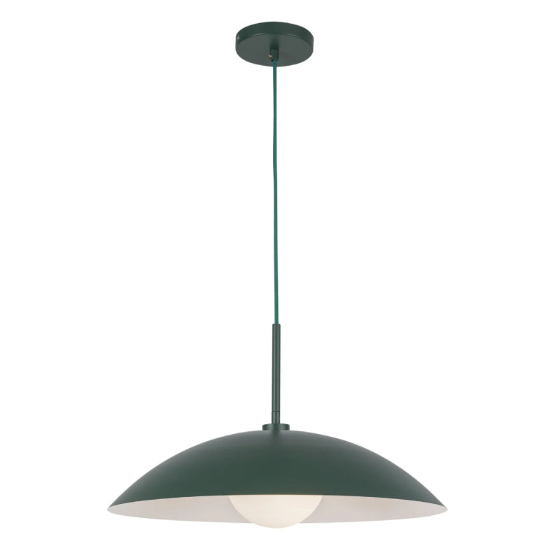 Kuzco PD56019 Regent 1-lt 19" Pendant - Pine Green