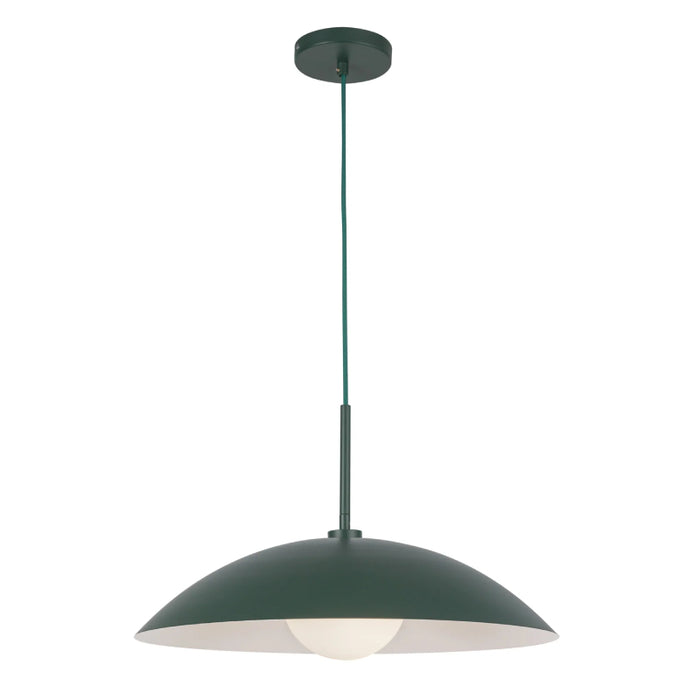 Kuzco PD56019 Regent 1-lt 19" Pendant - Pine Green