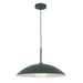 Kuzco PD56019 Regent 1-lt 19" Pendant - Pine Green