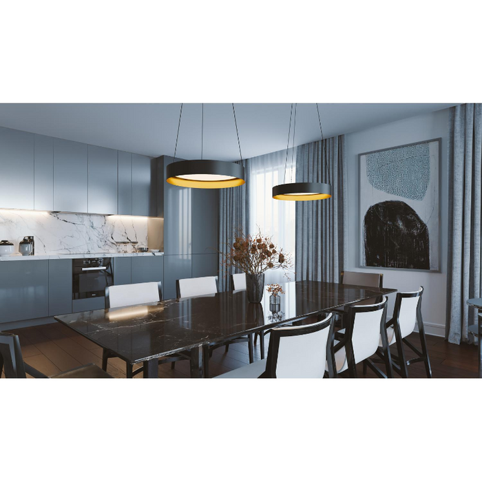 AFX RVP20L30D1 RVP Series Reveal 1-lt 20" LED Pendant