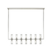 Alora LP309077 Revolve 14-lt 47" Linear Pendant - Polished Nickel