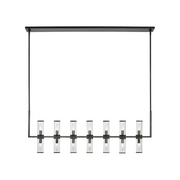 Alora LP309077 Revolve 14-lt 47" Linear Pendant - Urban Bronze