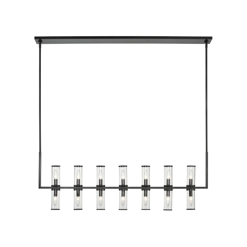 Alora LP309077 Revolve 14-lt 47" Linear Pendant - Urban Bronze