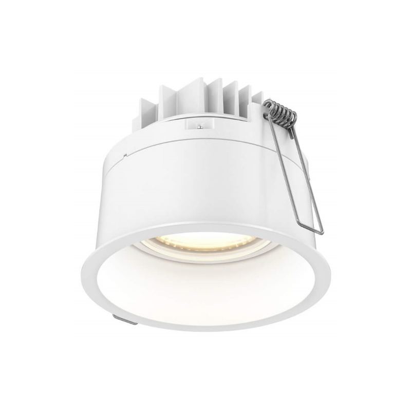 Dals RGM2-CC Facet 2" Regressed Gimbal Downlight with Thin Trim, 5CCT Selectable, 120-347V - White