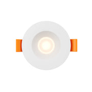 Dals RGR2-CDW RGR 2" Round Regressed Downlight, 5CCT Selectable+ Dim-to-Warm