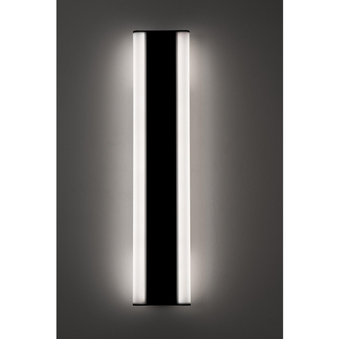 AFX REAW0524LAJUD REAW Series Rhea 2-lt 24" Tall LED Outdoor Sconce with Emergency Back-Up