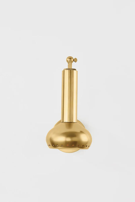 Hudson Valley 2813 Roald 1-lt 13" Tall LED Wall Sconce - Aged Brass
