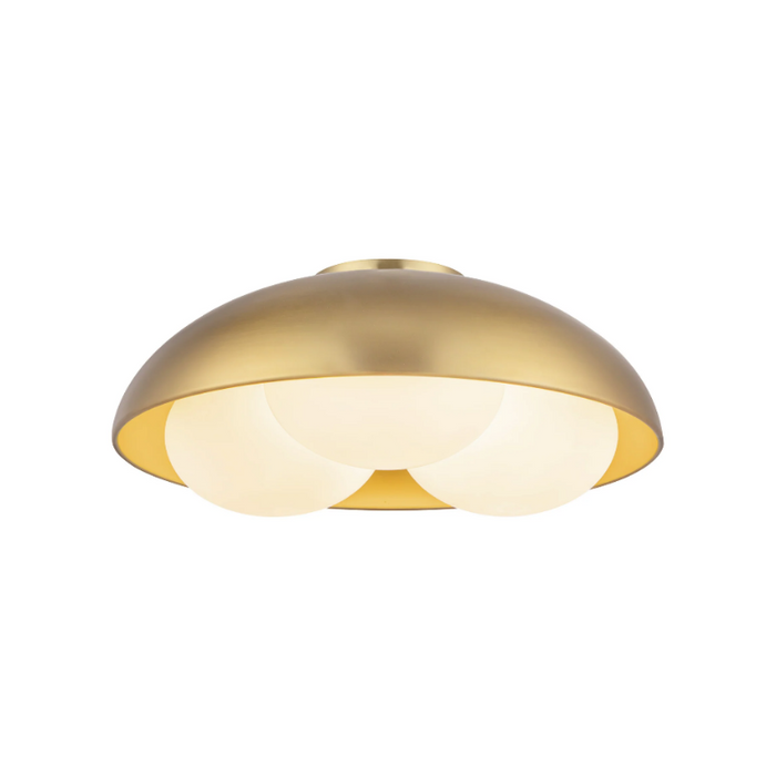 Alora Mood FM495316 Robyn 3-lt 16" Flush Mount - Brushed Gold