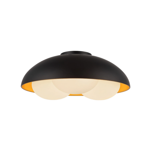 Alora Mood FM495316 Robyn 3-lt 16" Flush Mount - Matte Black