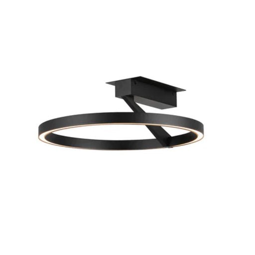 Kuzco SF27716-3WCCT-UNV Roda 1-lt 16" LED Flush Mount, CCT Selectable - Black