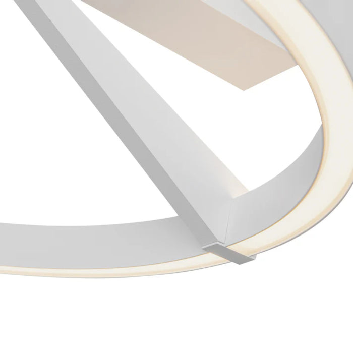 Kuzco SF27716-3WCCT-UNV Roda 1-lt 16" LED Flush Mount, CCT Selectable - White
