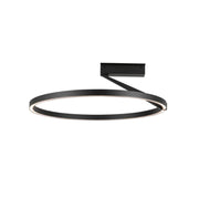 Kuzco SF27724-3WCCT-UNV Roda 1-lt 24" LED Flush Mount, CCT Selectable - Black