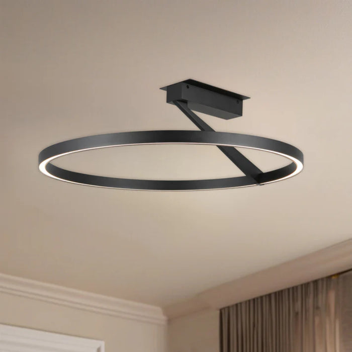 Kuzco SF27724-3WCCT-UNV Roda 1-lt 24" LED Flush Mount, CCT Selectable