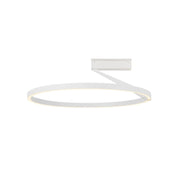 Kuzco SF27724-3WCCT-UNV Roda 1-lt 24" LED Flush Mount, CCT Selectable - White