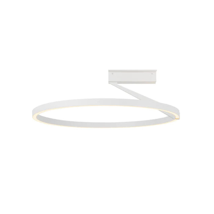 Kuzco SF27724-3WCCT-UNV Roda 1-lt 24" LED Flush Mount, CCT Selectable - White