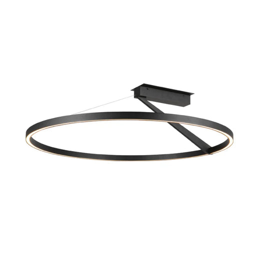 Kuzco SF27731-3WCCT-UNV Roda 1-lt 31" LED Flush Mount, CCT Selectable - Black