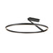Kuzco SF27731-3WCCT-UNV Roda 1-lt 31" LED Flush Mount, CCT Selectable - Black